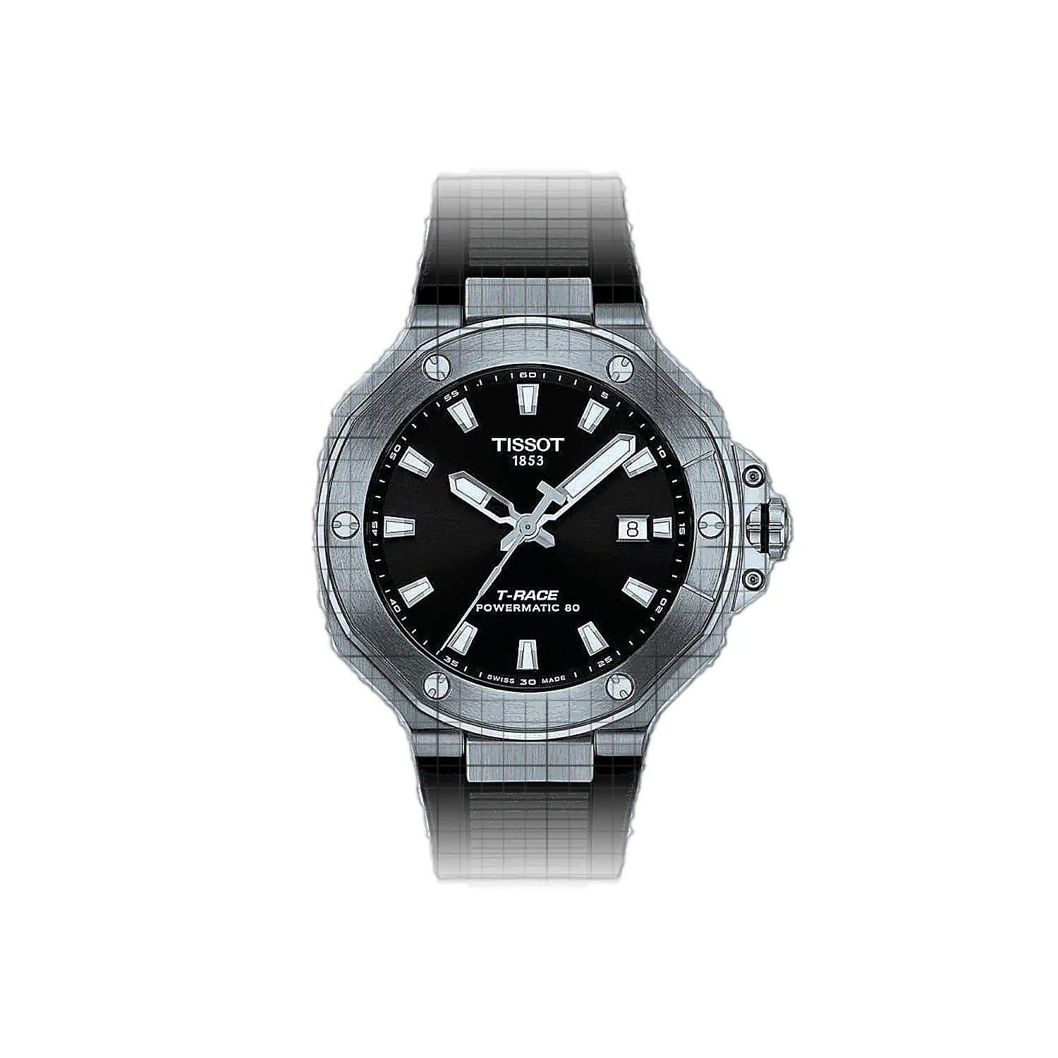 Tissot T-Sport T-Race Powermatic 80 41mm 41mm Black
