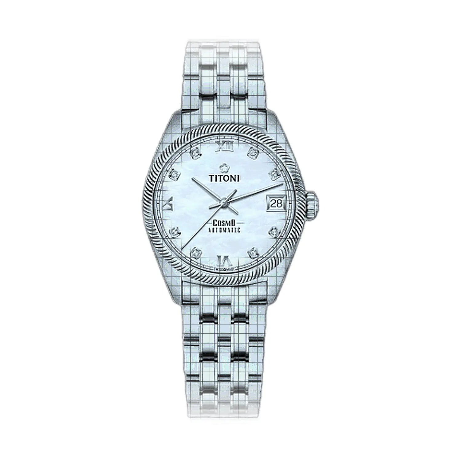 Titoni Cosmo Automatic Mother of Pearl 33.5mm