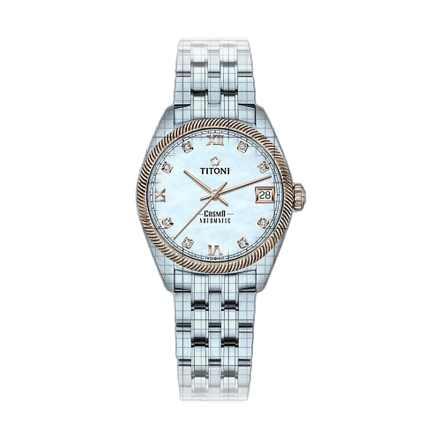 Titoni Cosmo Automatic Mother of Pearl 33.5mm
