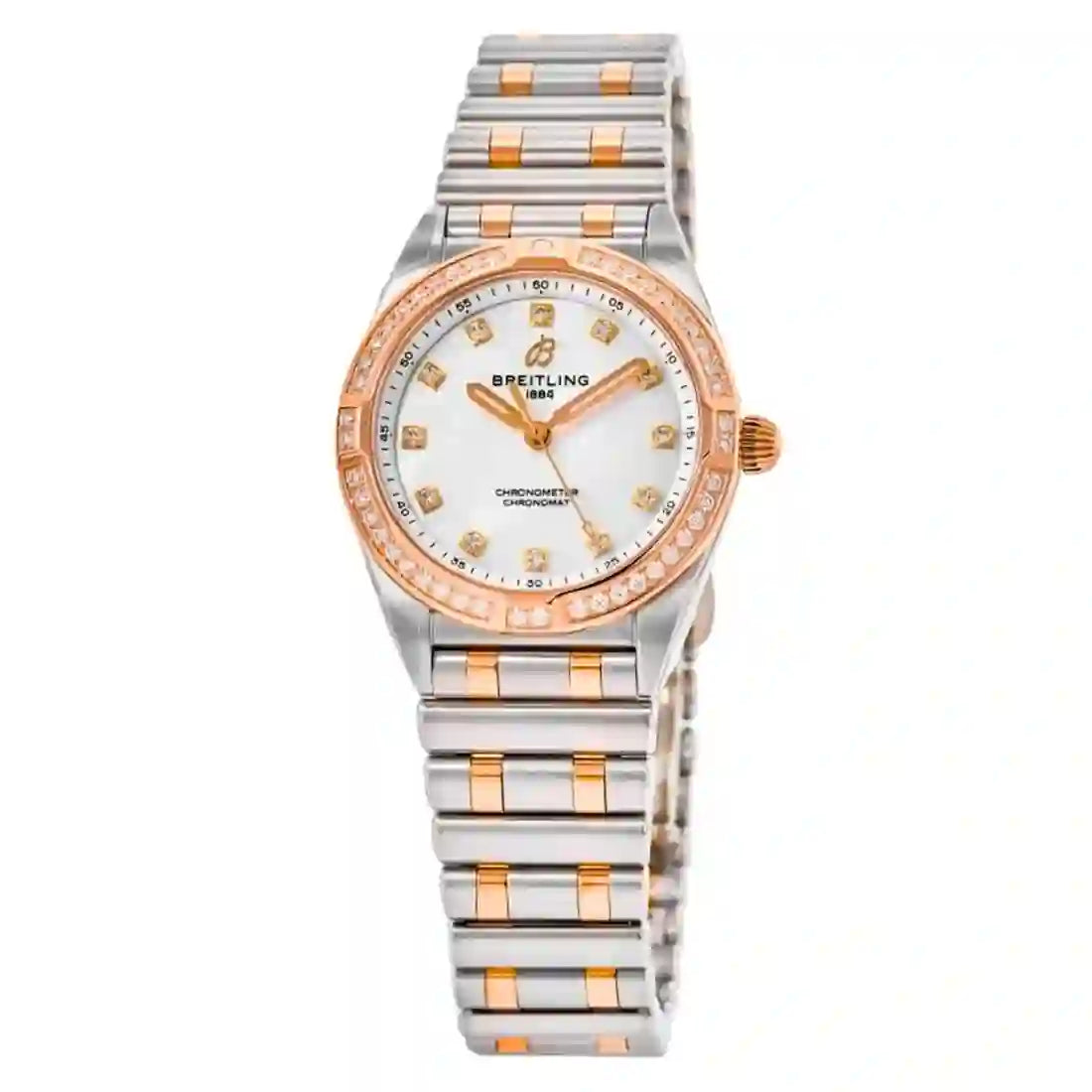 Breitling Chronomat Quarz Weiß