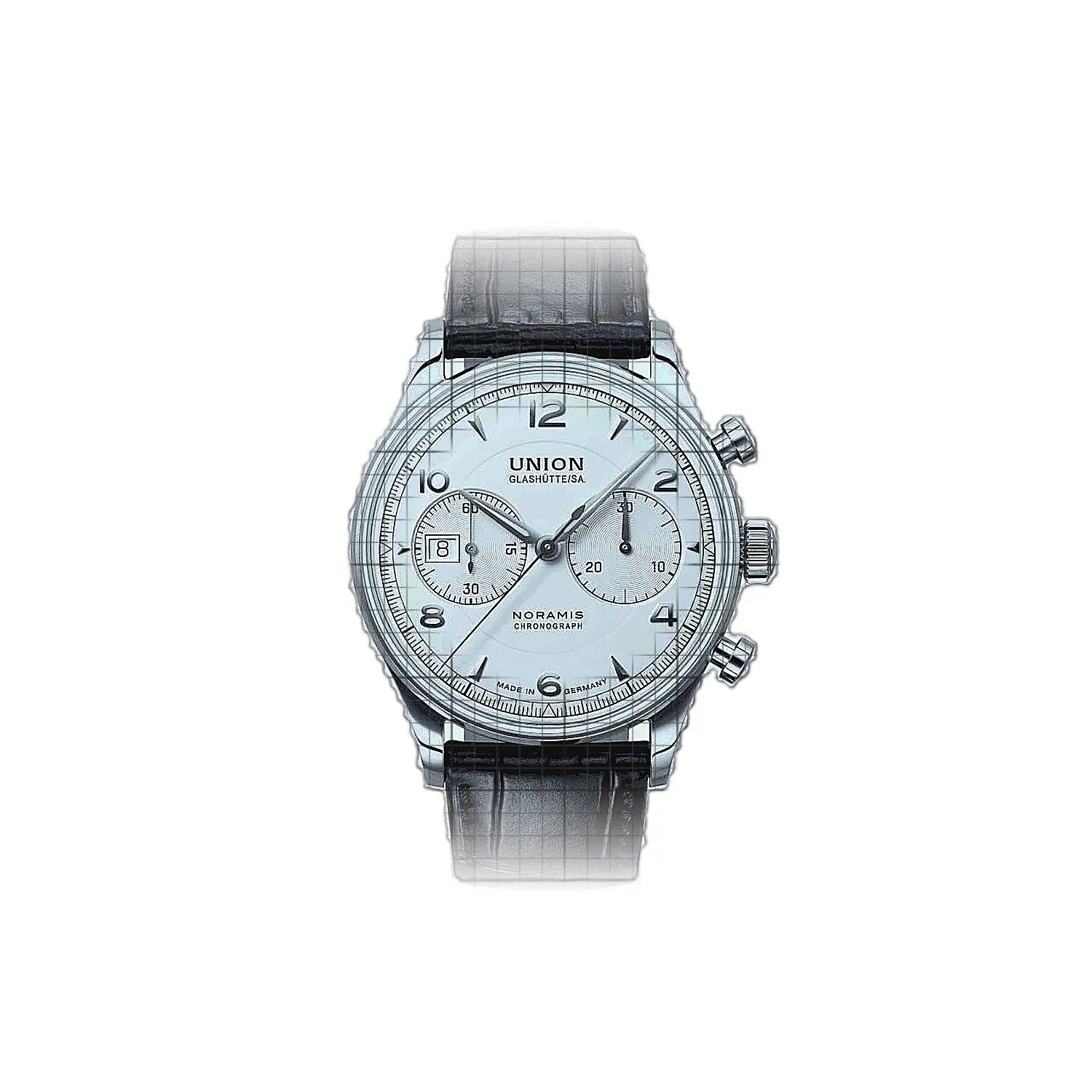 Union Glashütte Noramis Chronograph 42mm White