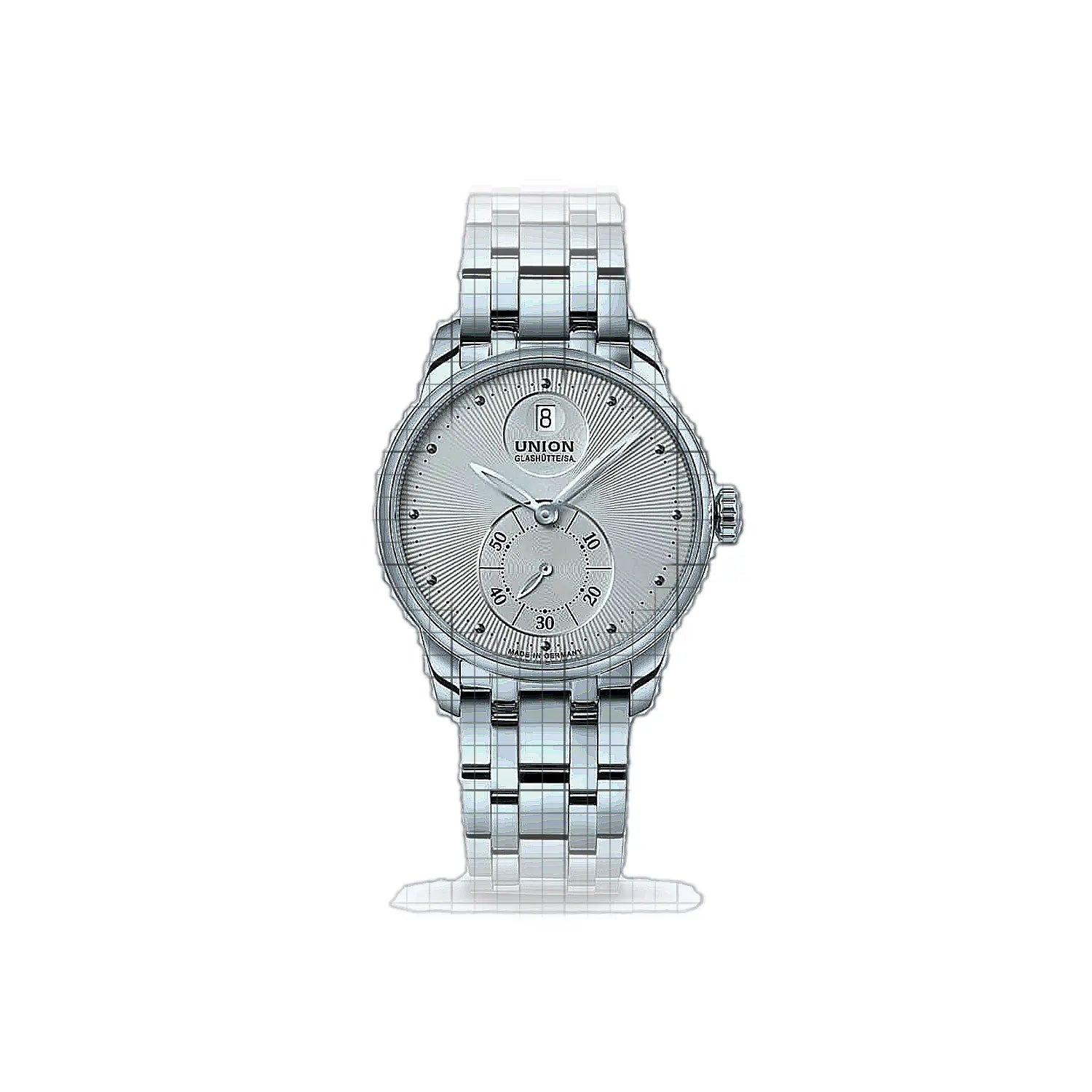 Union Glashütte Seris 36mm Champagne