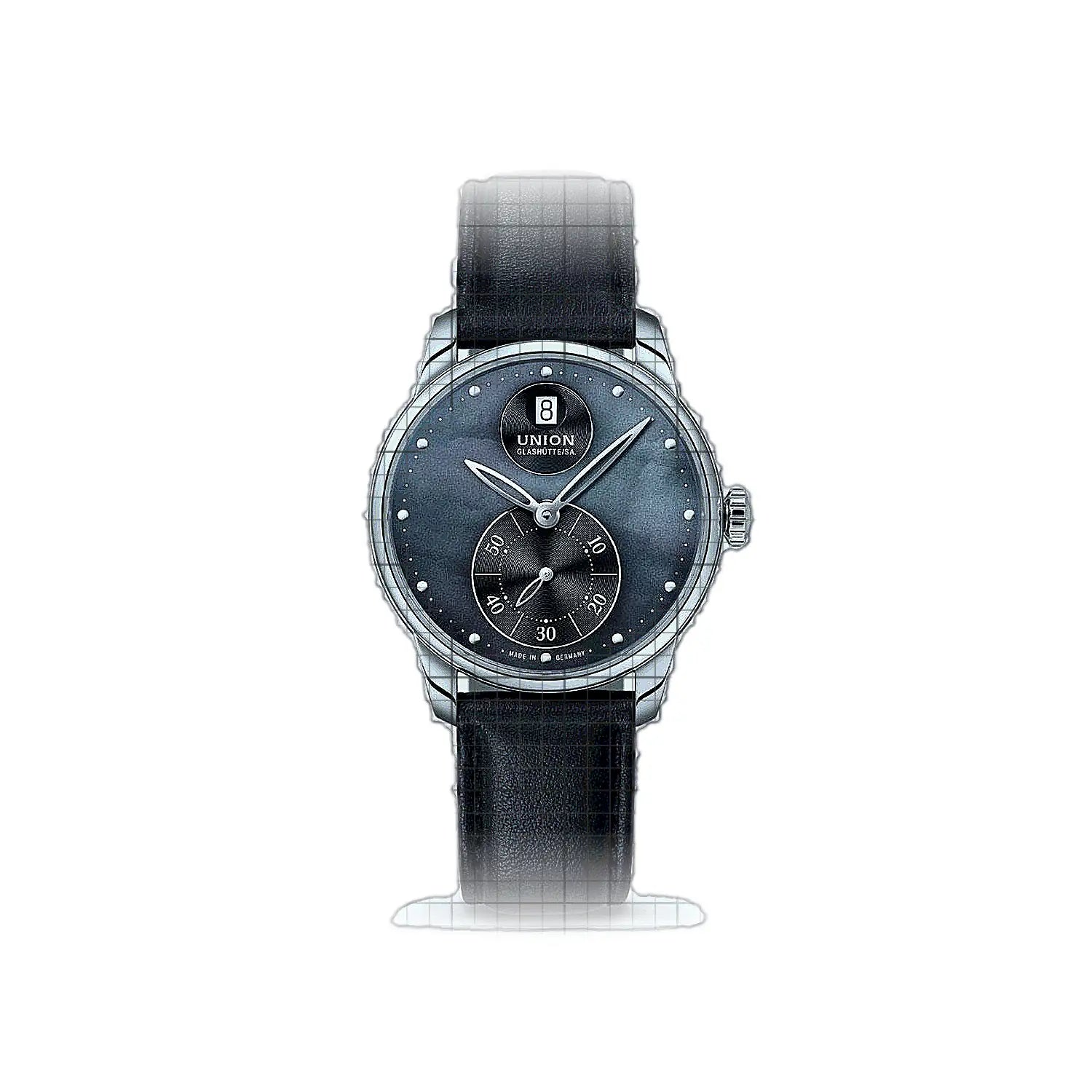 Union Glashütte Seris 36mm Mother of pearl