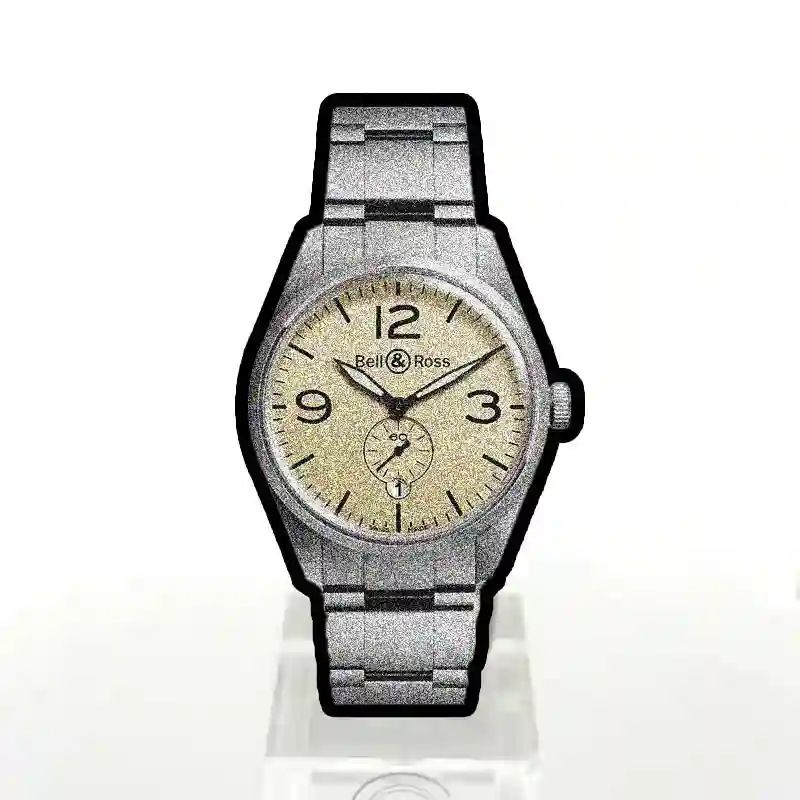 Buy Bell & Ross Vintage BRV123-BEI-ST/SST | Free Shipping | Montredo