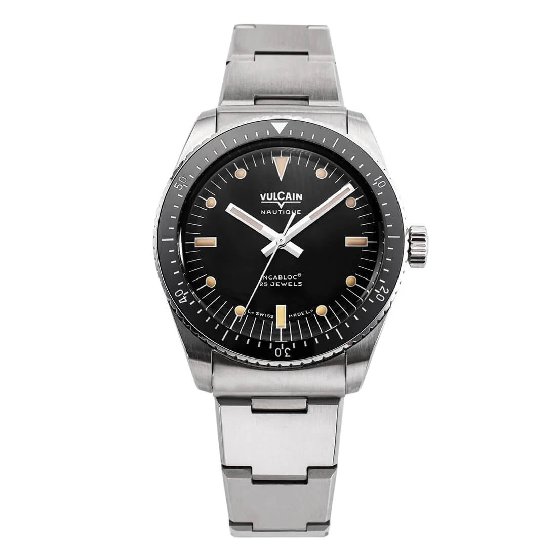 Vulcain Skindiver Automatic Black 38mm
