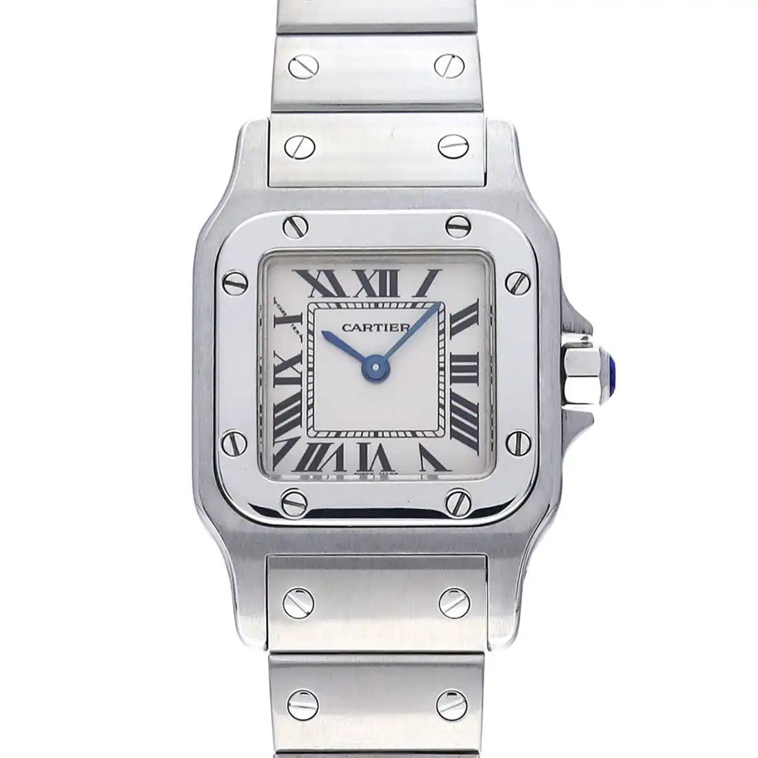Cartier Santos Quartz White 24 x 35mm