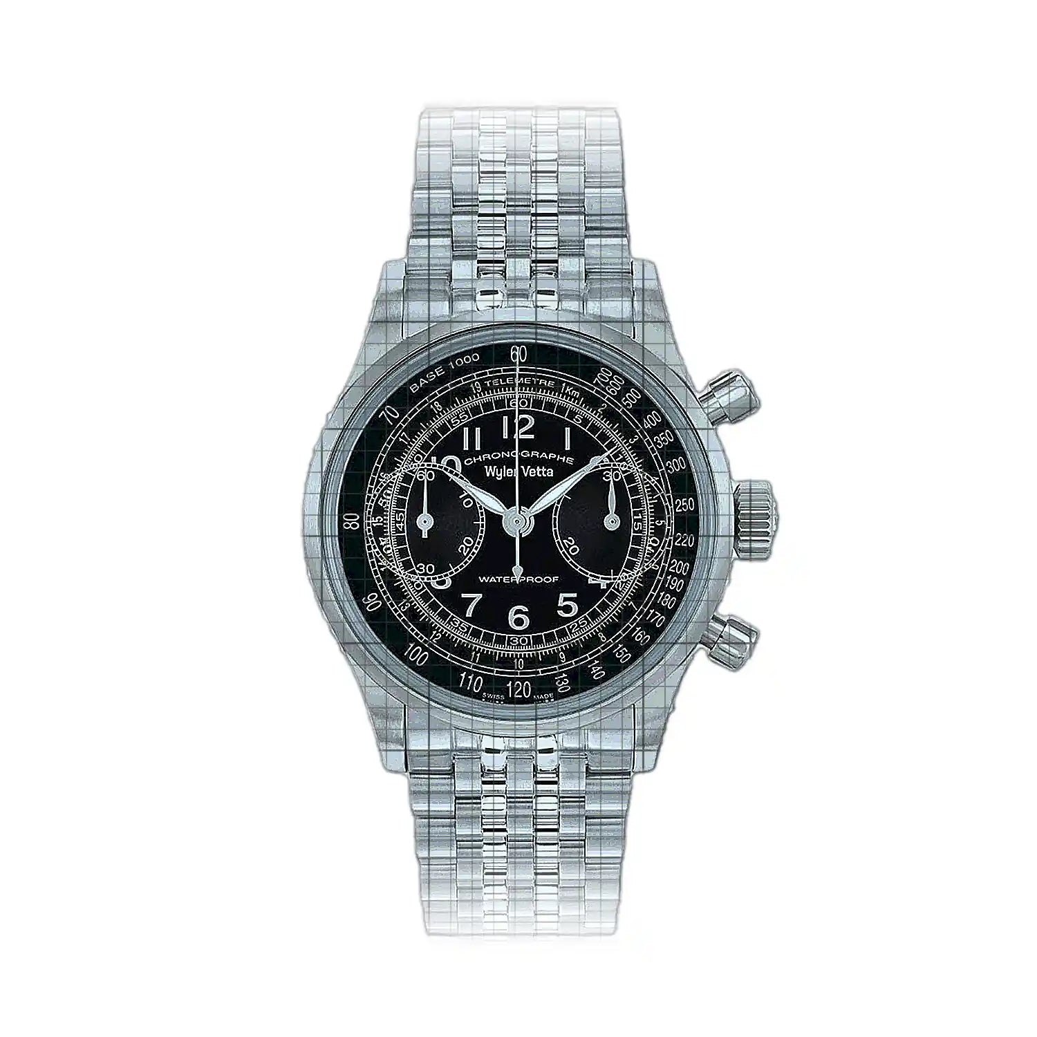 Wyler Vetta Chronographe 38 WV0341BBR