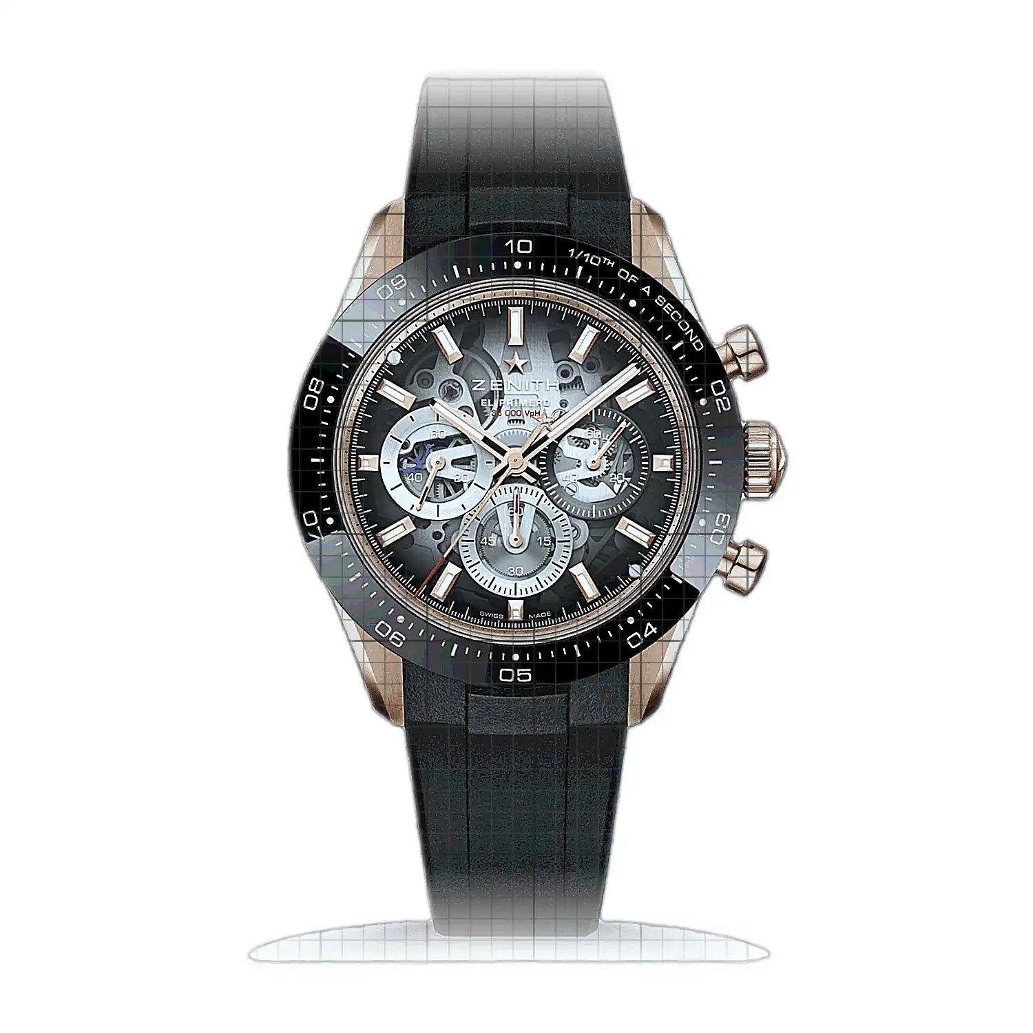 Zenith Chronomaster Sport 18.3130.3600/01.R951 Anthracite Dial Rose gold 41mm Watch
