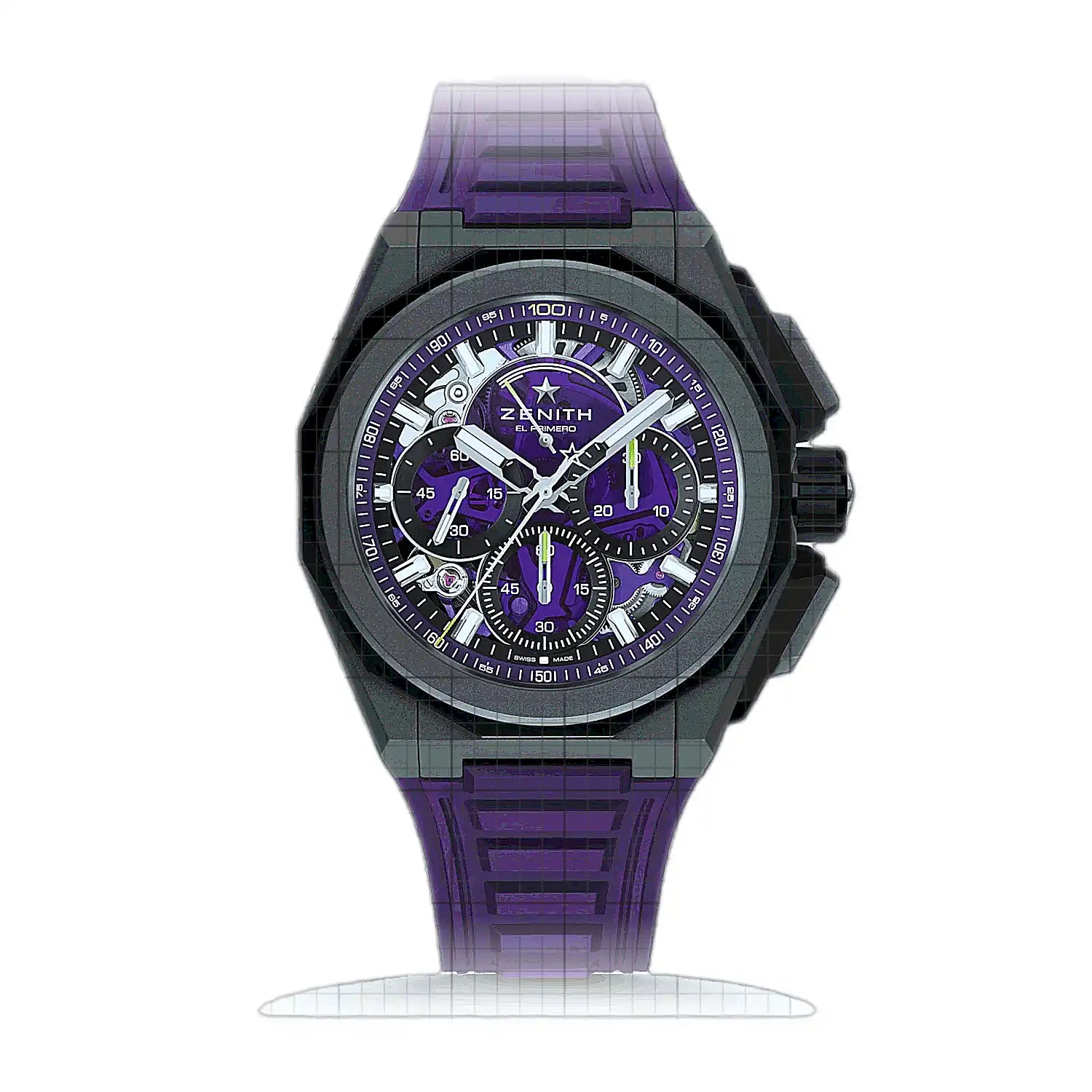 Zenith DEFY Extreme 97.9100.9004/80.I209 Skeleton Dial Titanium 45mm Watch
