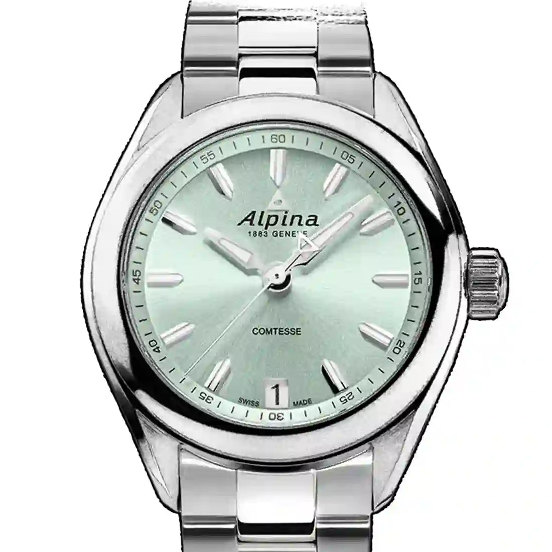 Alpina Comtesse Quartz Green 34mm