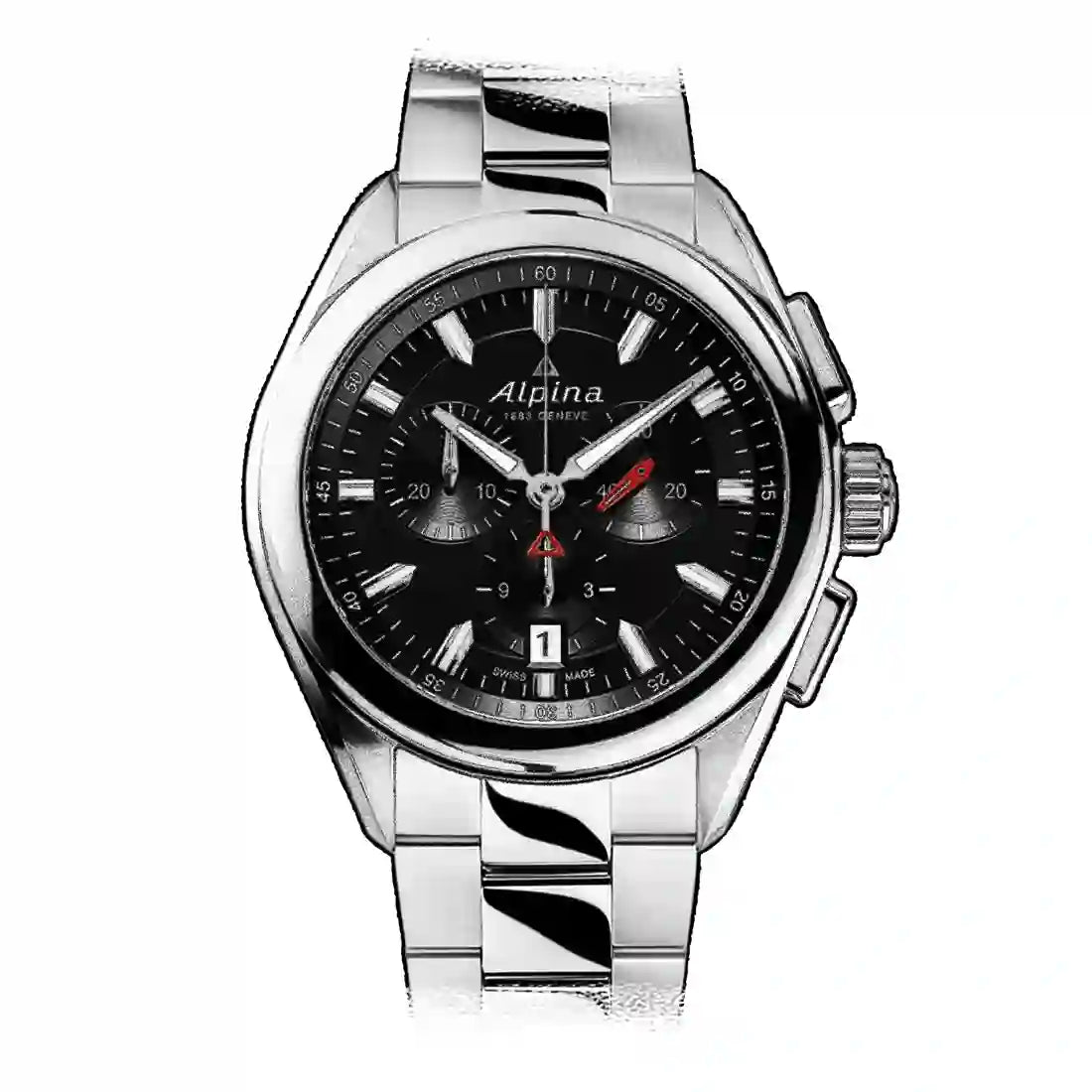 Alpina Alpiner Quarz Schwarz