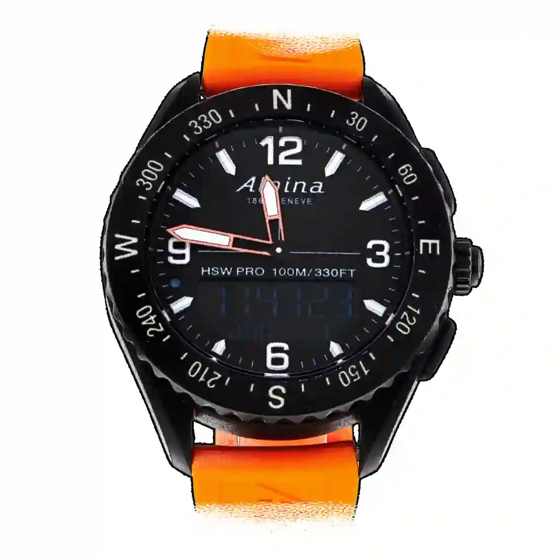 Alpina Alpinerx Quarz Schwarz