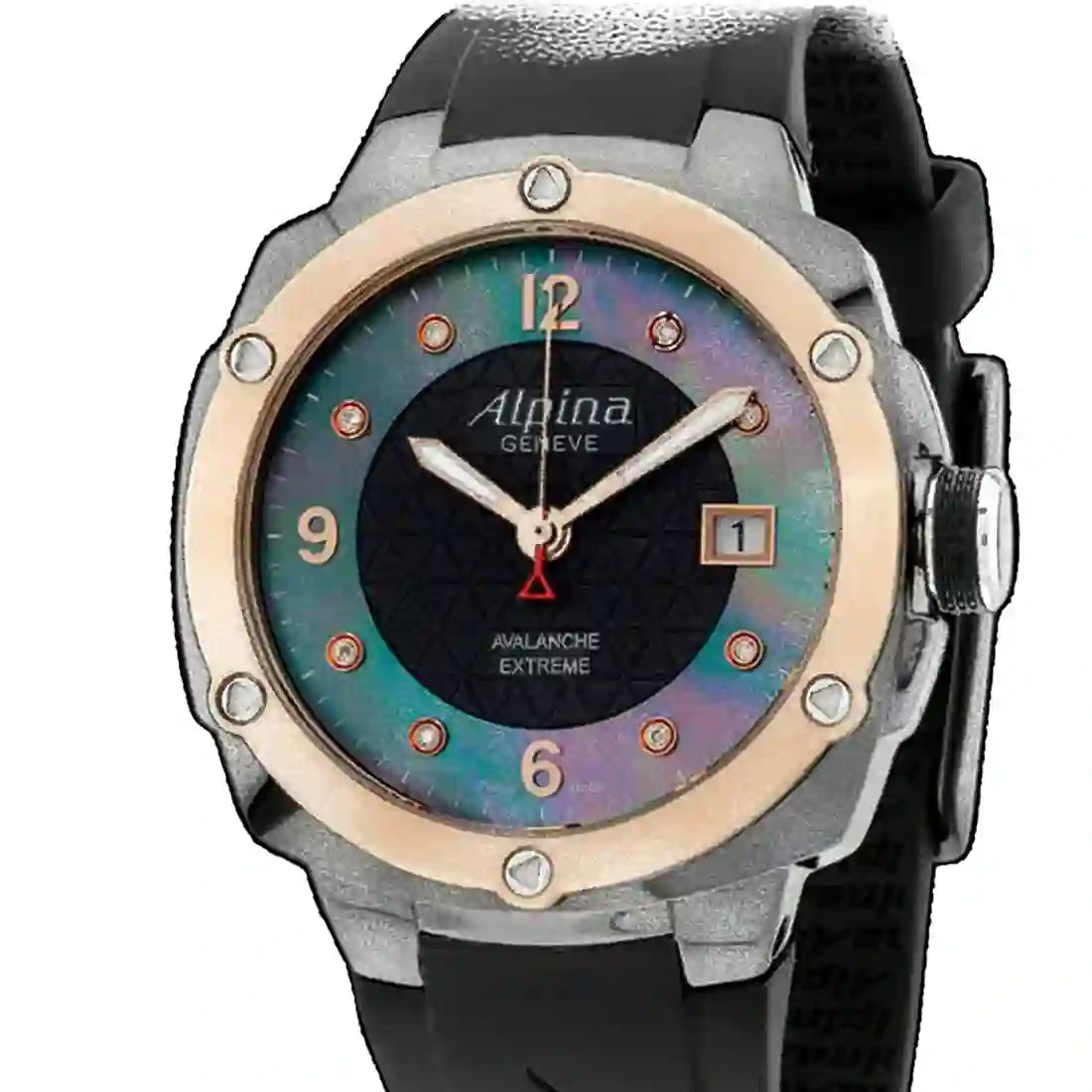 Alpina Avalanche Quarz Schwarz