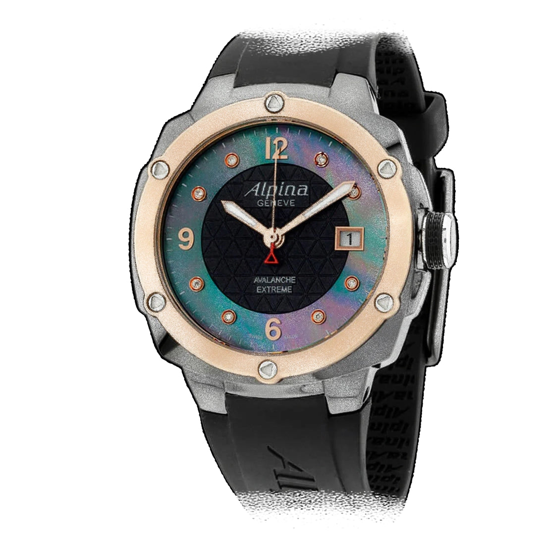 Alpina Avalanche Quarz Schwarz