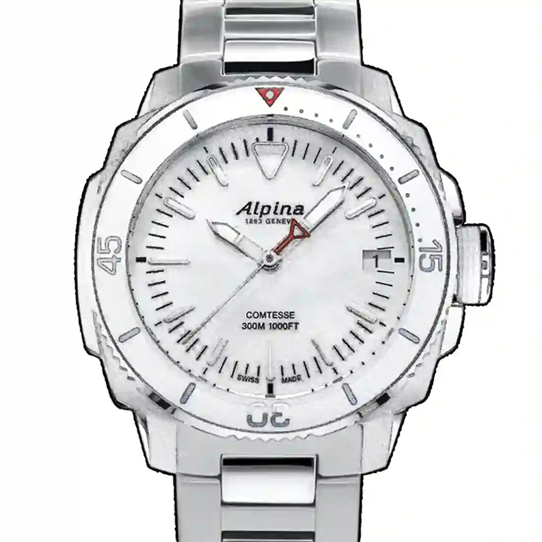 Alpina Comtesse Quarz Perlmutt