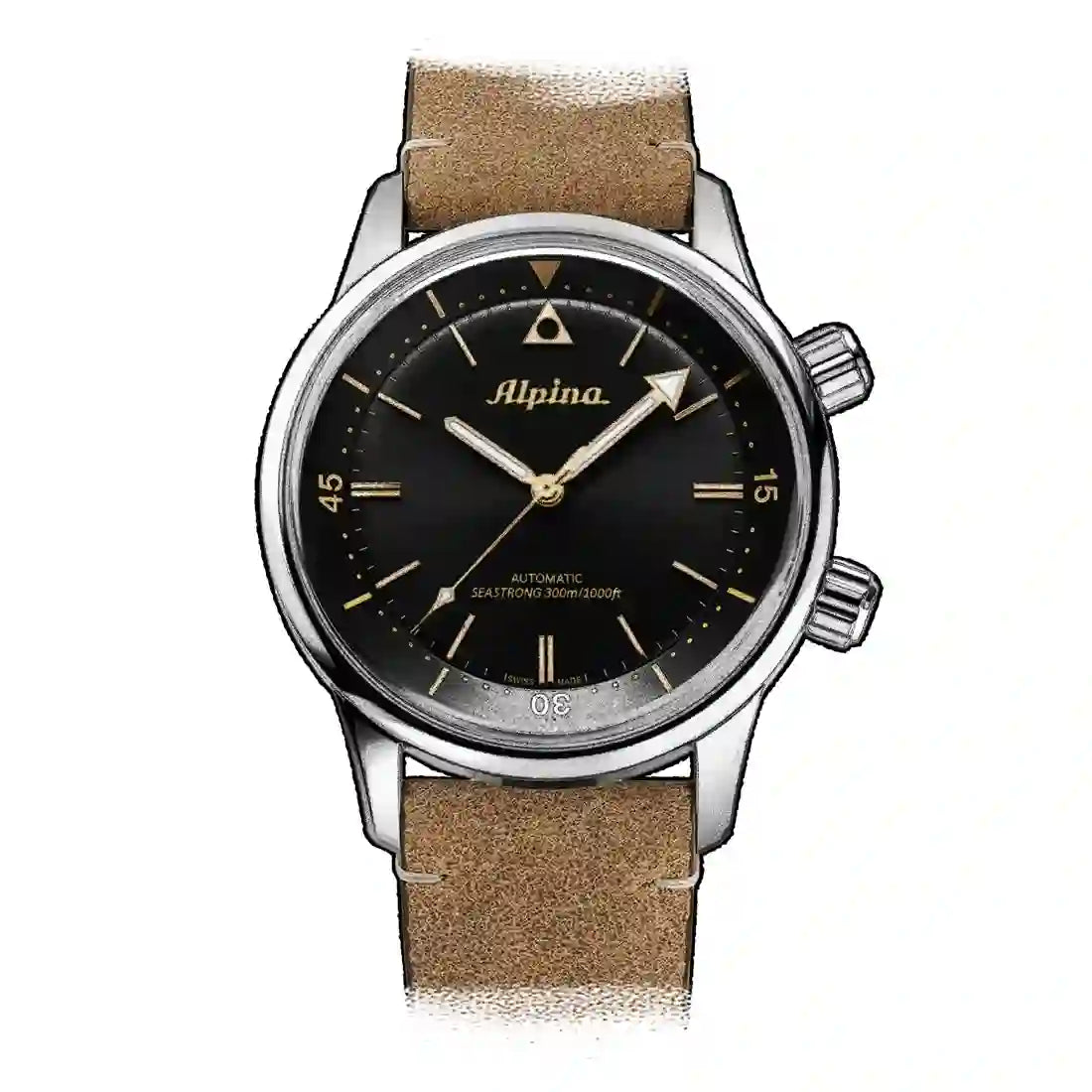 Alpina Seastrong Automatic Black 42mm