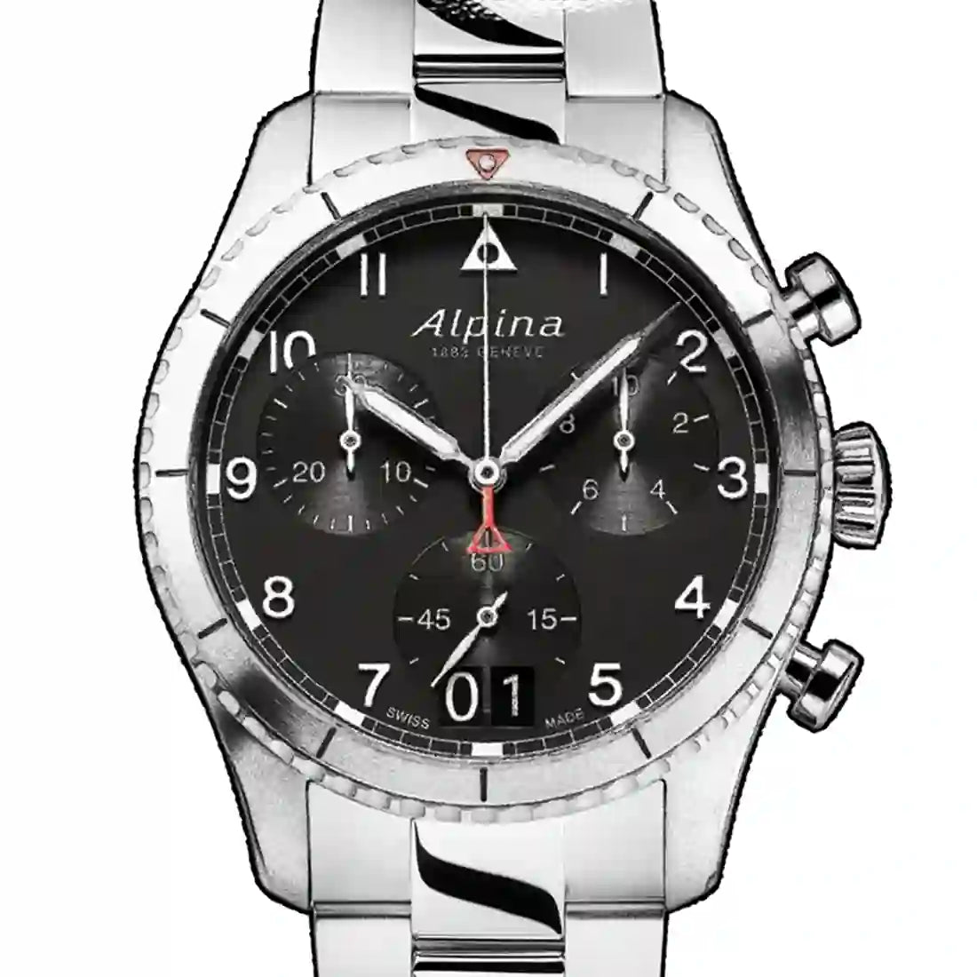 Alpina Startimer Quartz Black 41mm