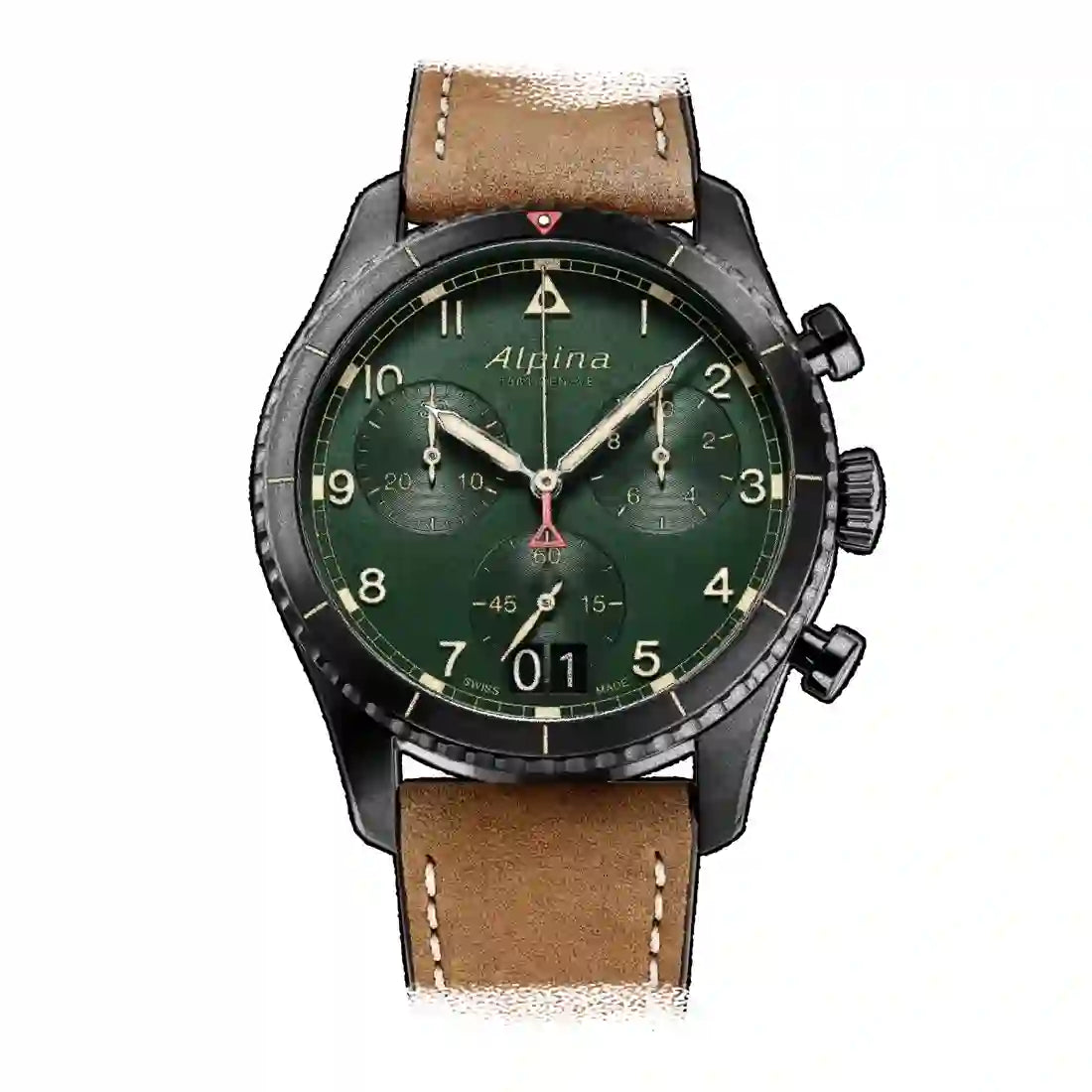 Alpina Startimer Quarz Grün