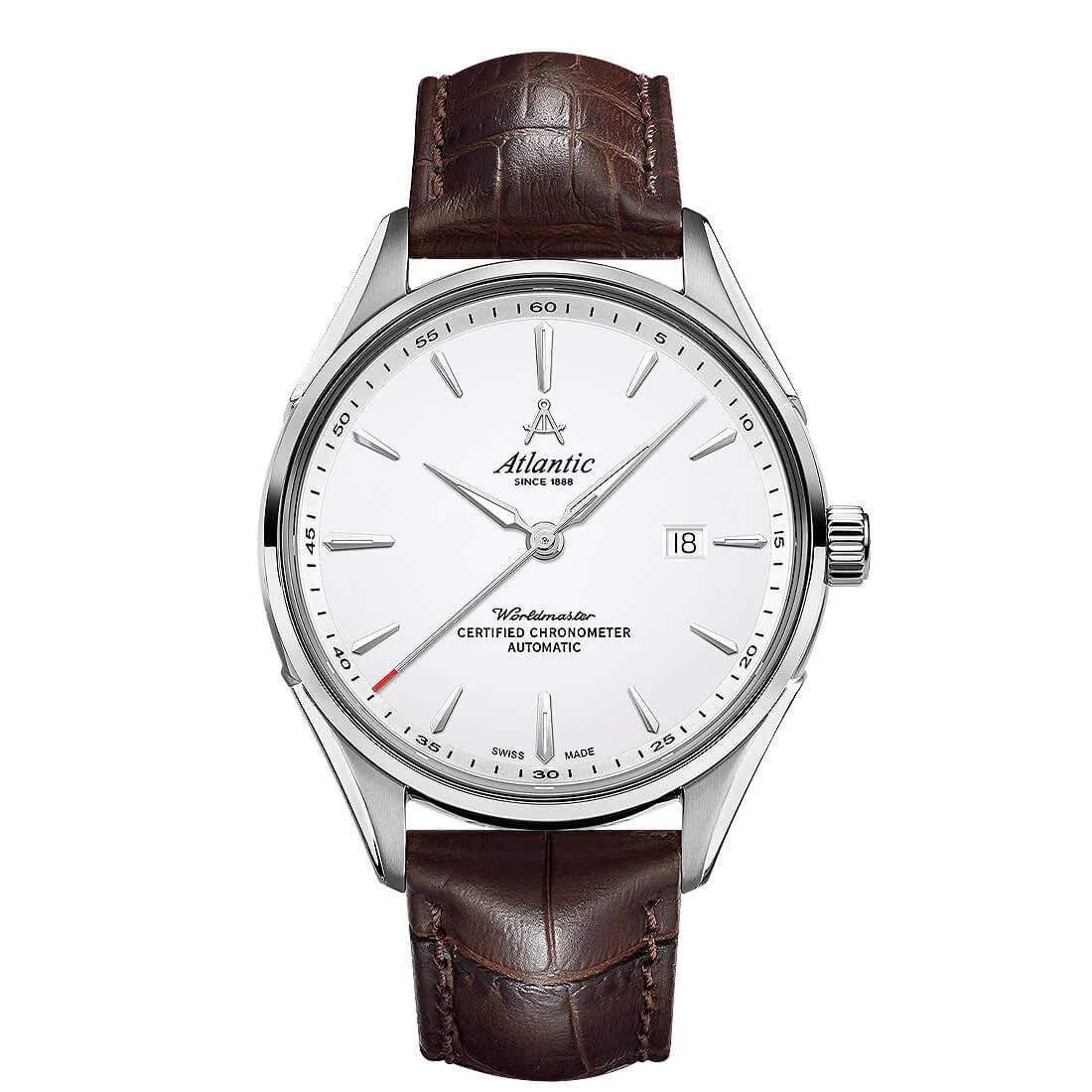 Atlantic Watch Atlantic Worldmaster Automatik Weiß