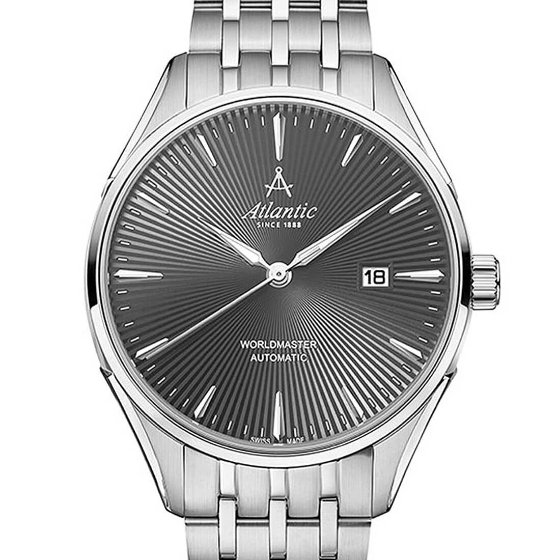 Atlantic Watch Worldmaster Automatik Grau