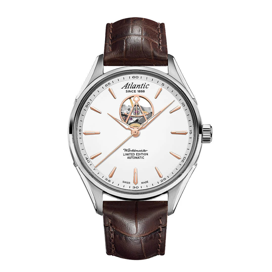 Atlantic Watch Worldmaster Automatic White 42mm