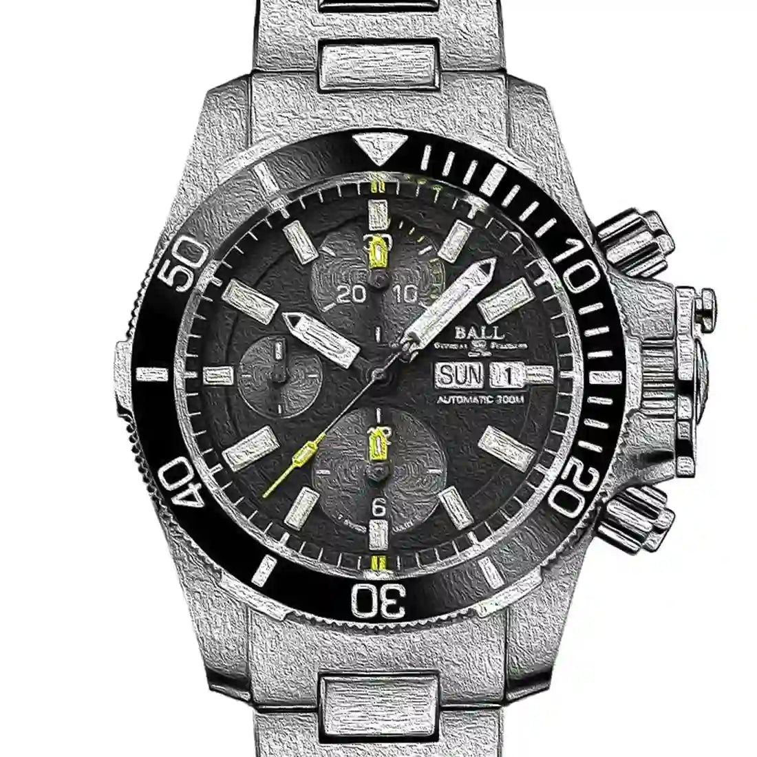 BALL Watch Engineer Hydrocarbon Automatik Schwarz