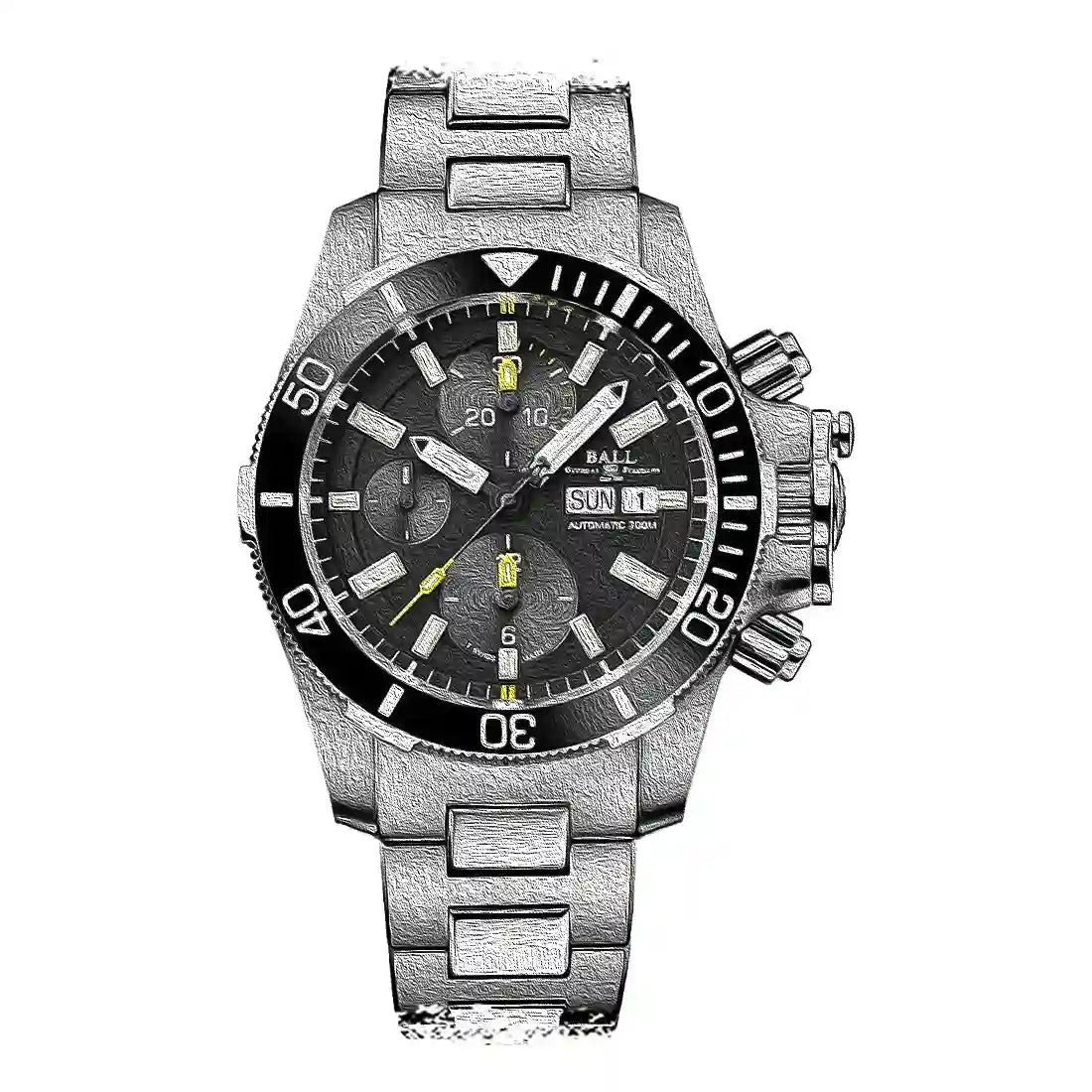 BALL Watch Engineer Hydrocarbon Automatik Schwarz