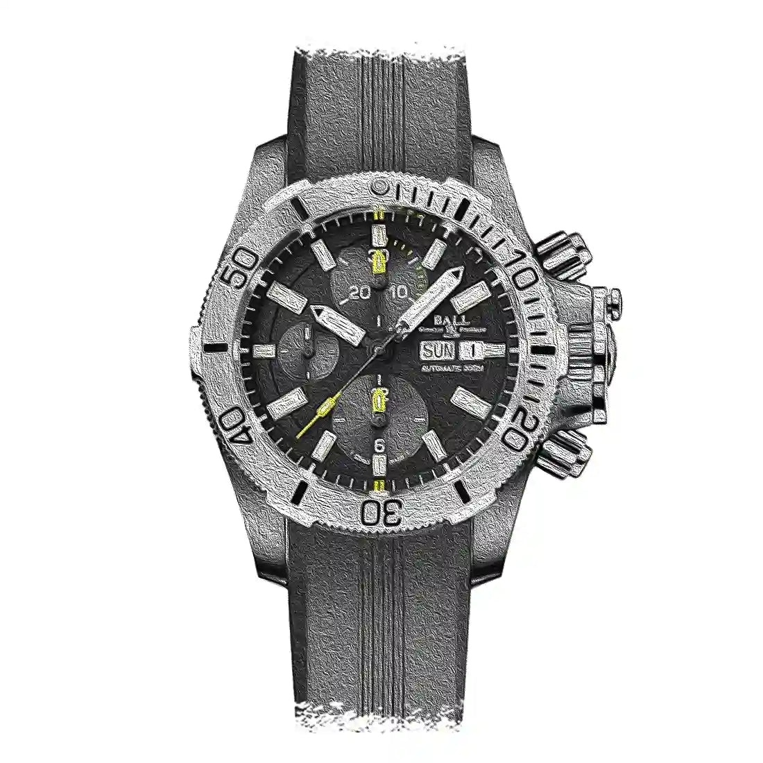 BALL Watch Engineer Hydrocarbon Automatik Schwarz