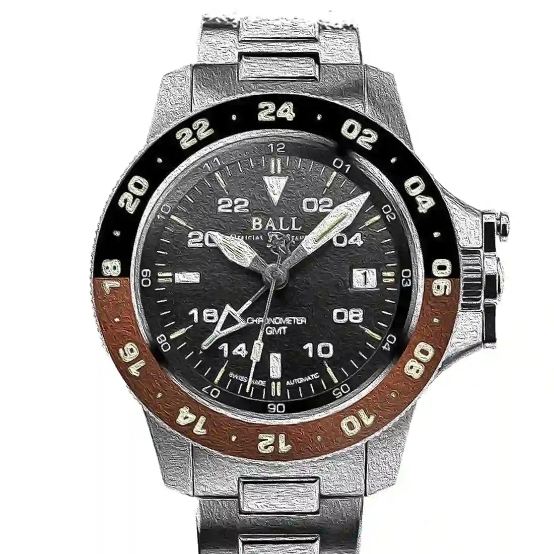 BALL Watch Engineer Hydrocarbon Automatik Schwarz