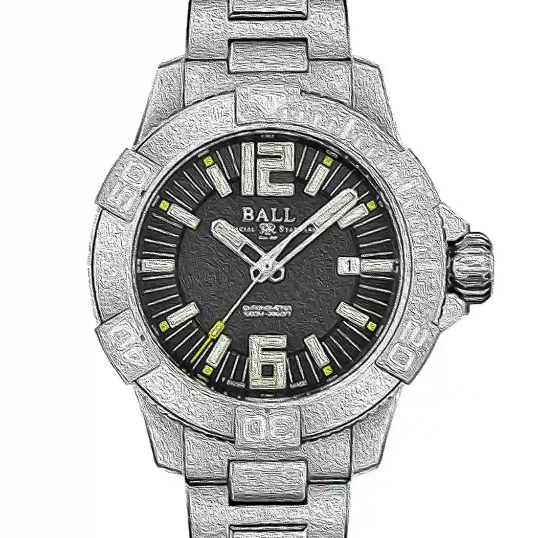 BALL Watch Engineer Hydrocarbon Automatik Schwarz