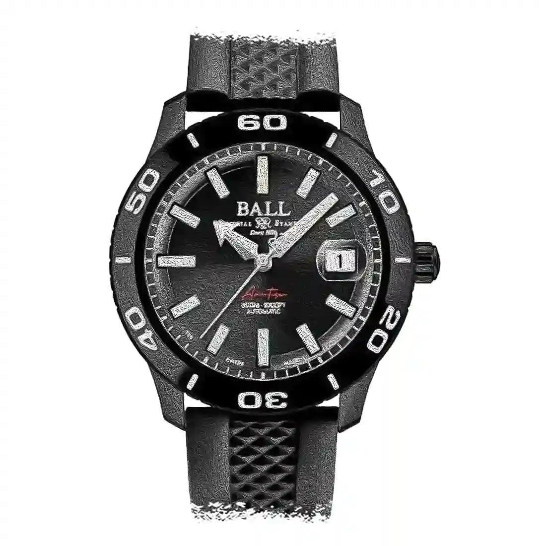BALL Watch Fireman Automatik Schwarz