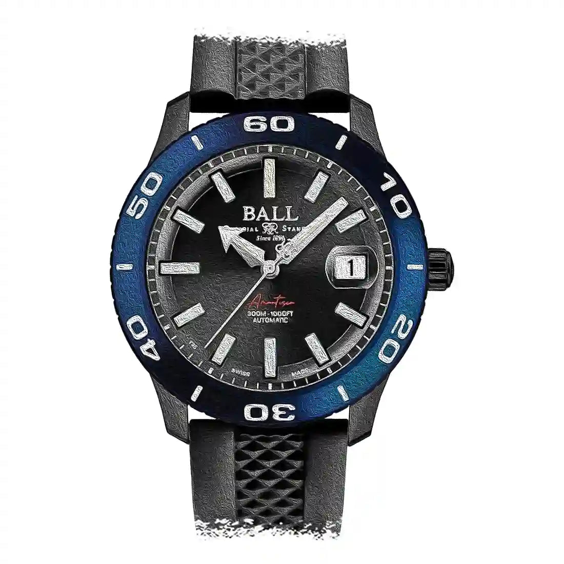 BALL Watch Fireman Automatik Schwarz