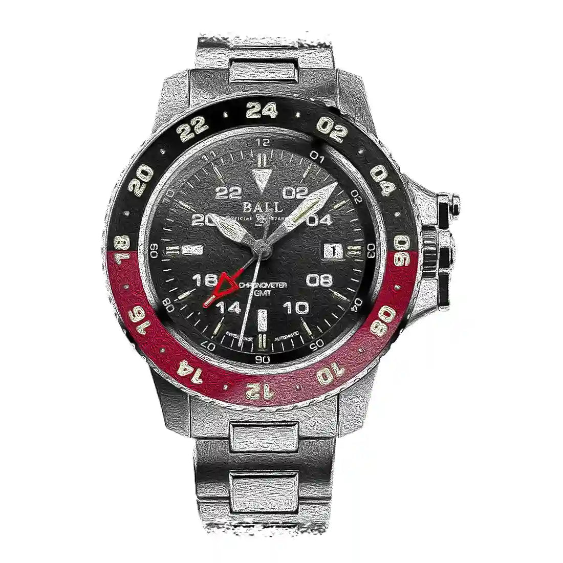 BALL Watch Engineer Hydrocarbon Automatique Noir