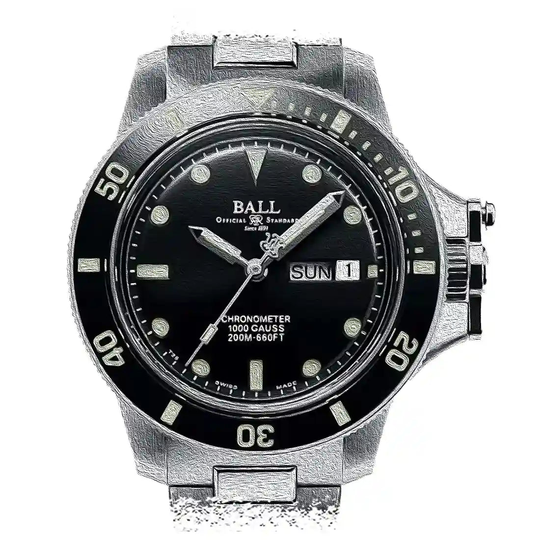 BALL Watch Engineer Hydrocarbon Automatique Noir