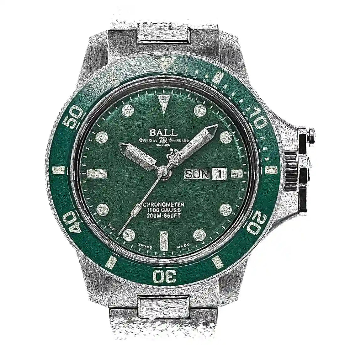 BALL Watch Engineer Hydrocarbon Automatique Vert