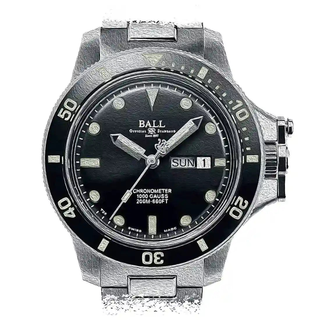 BALL Watch Engineer Hydrocarbon Automatique Noir