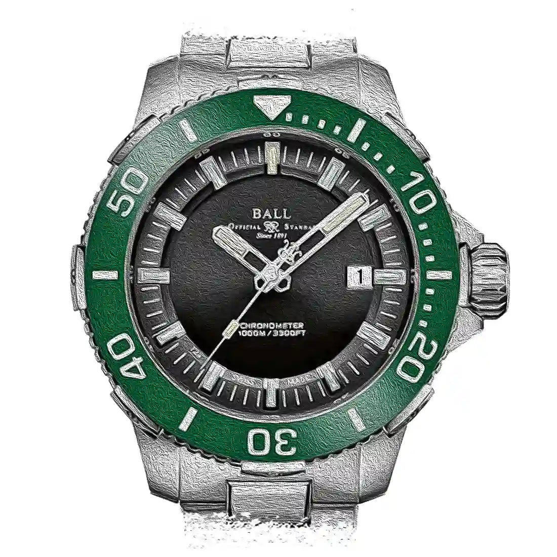 BALL Watch Engineer Hydrocarbon Automatique Noir