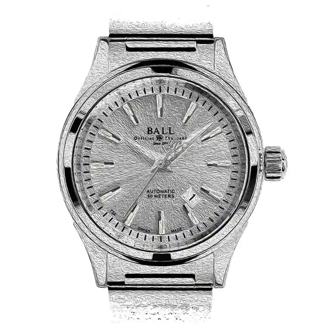BALL Watch Fireman Automatic Silver 31mm