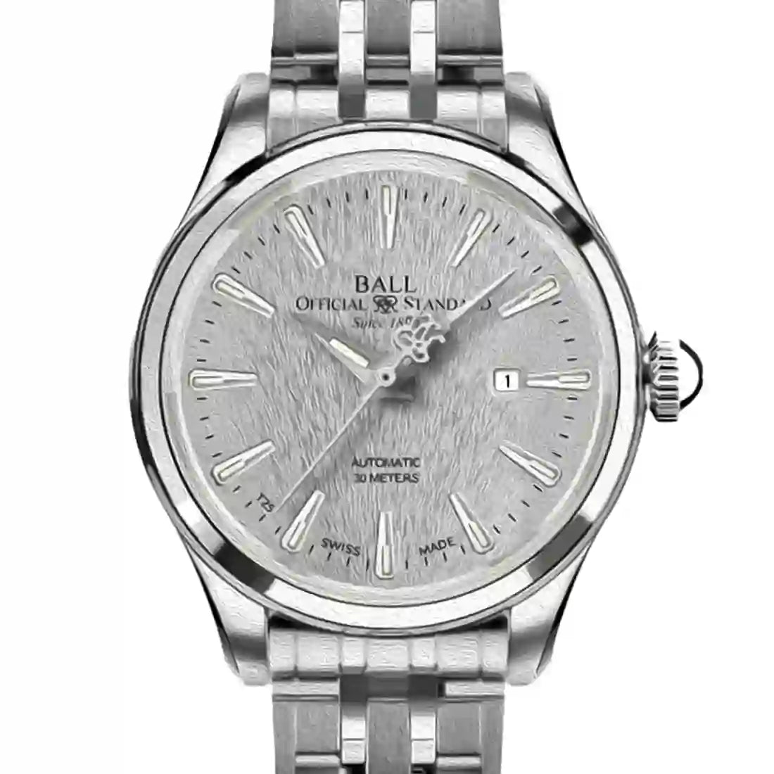 BALL Watch Trainmaster Automatik Silber