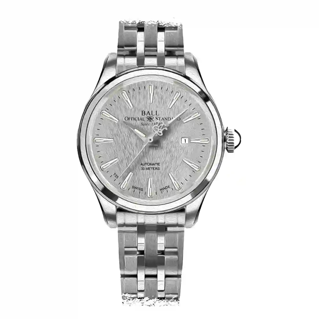 BALL Watch Trainmaster Automatik Silber