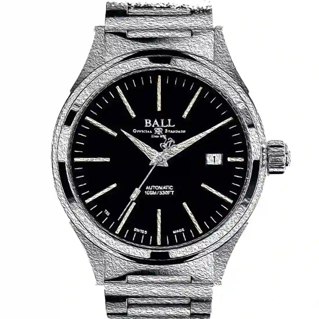 BALL Watch Fireman Automatik Schwarz