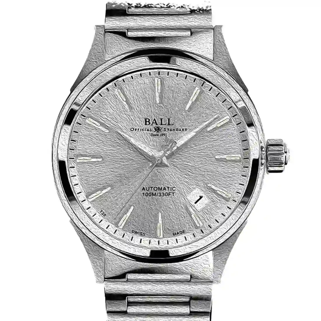 BALL Watch Fireman Automatik Silber