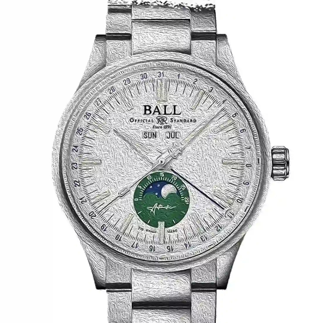 BALL Watch Engineer II Automatik Weiß