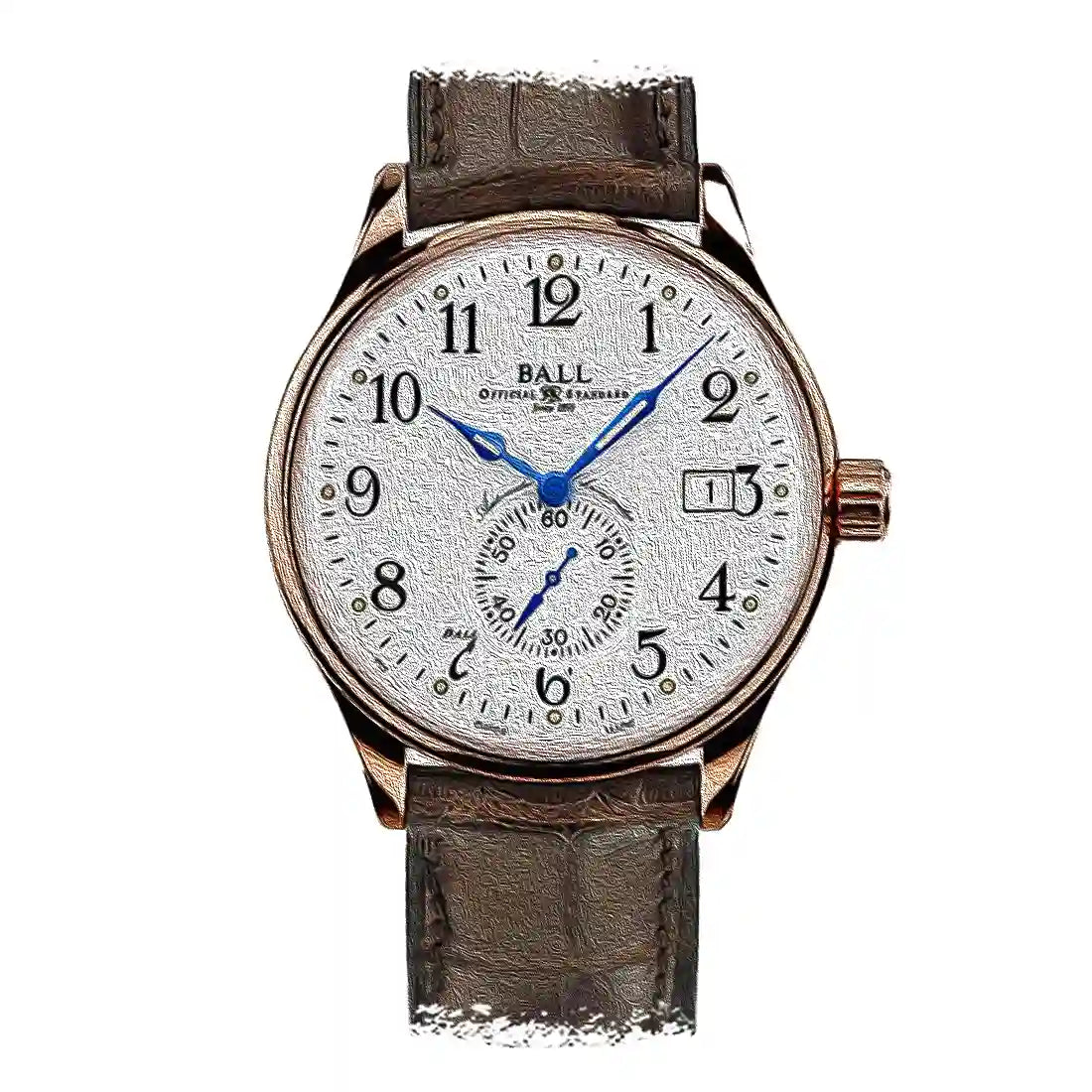 BALL Watch Trainmaster Automatik Weiß