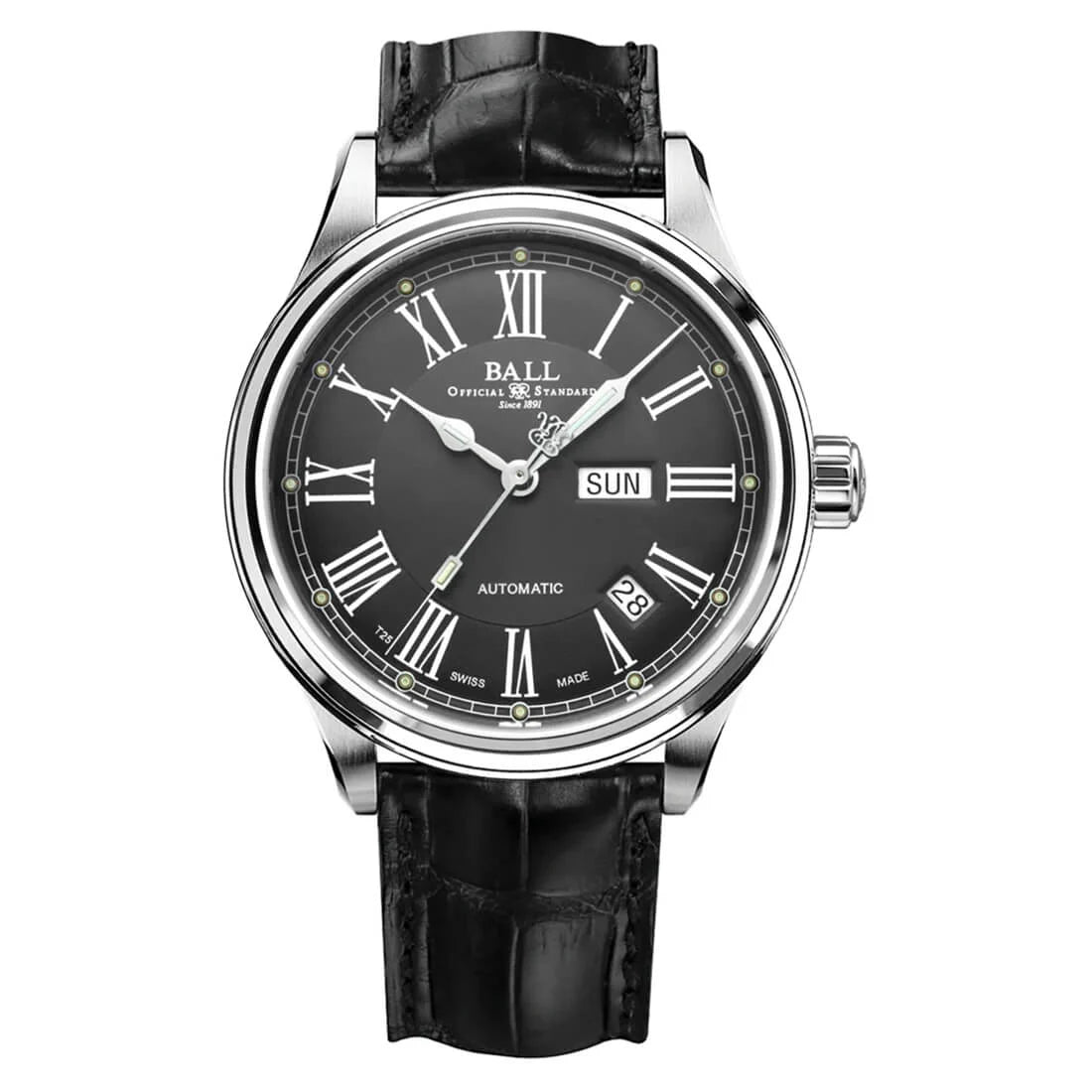 BALL Watch Trainmaster Automatic Grey 41mm