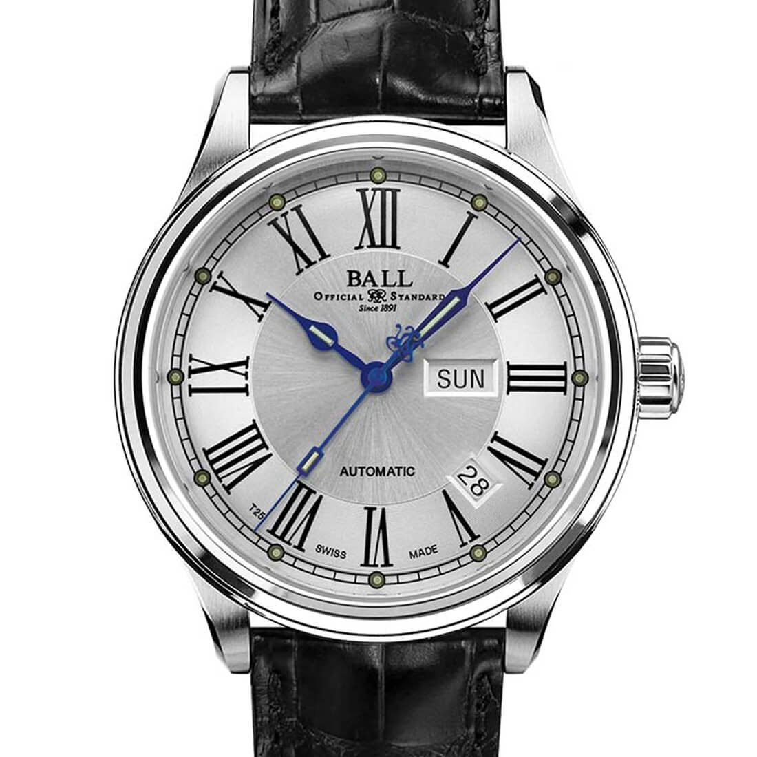 BALL Watch Trainmaster Automatic White 41mm