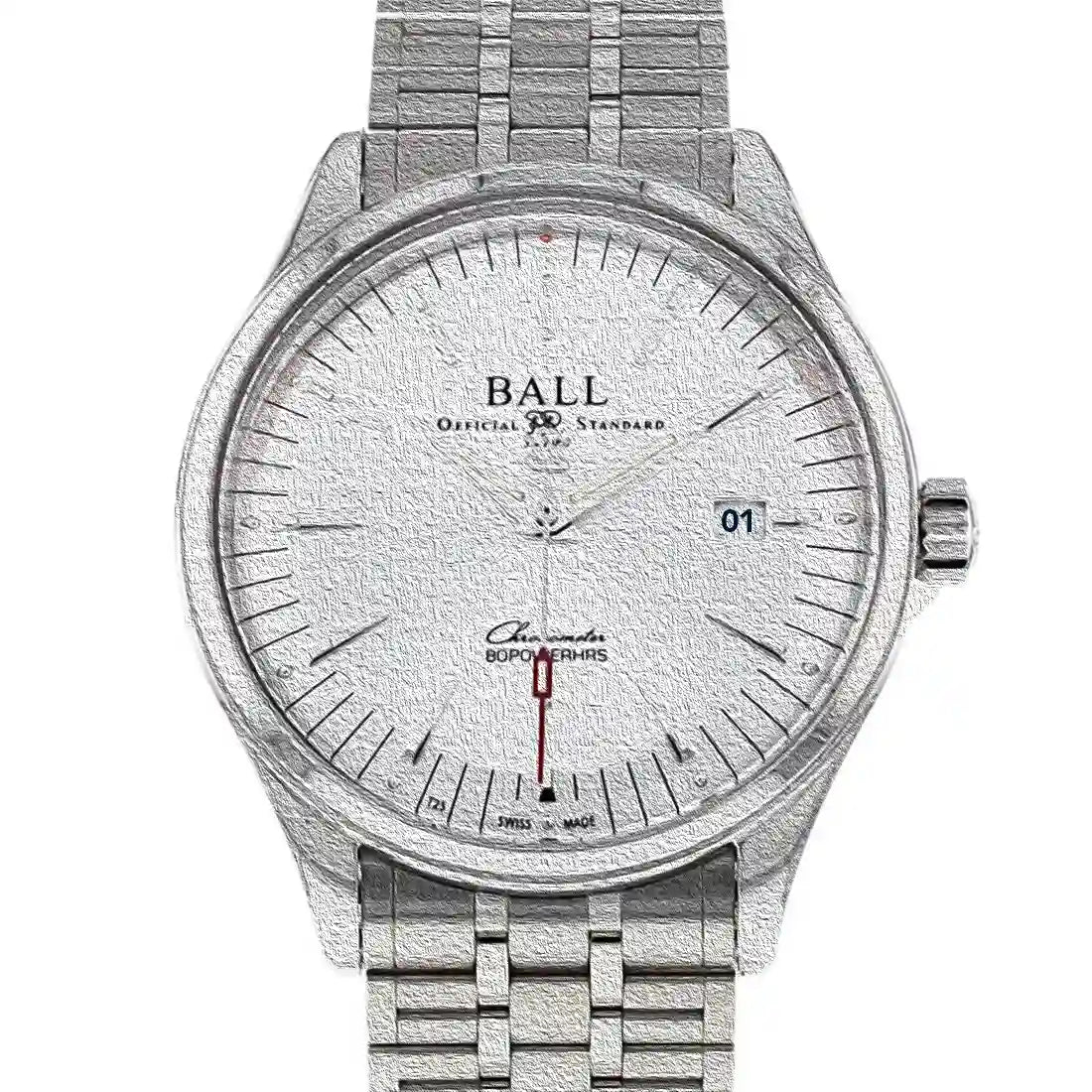 BALL Watch Trainmaster Automatic Silver 40mm