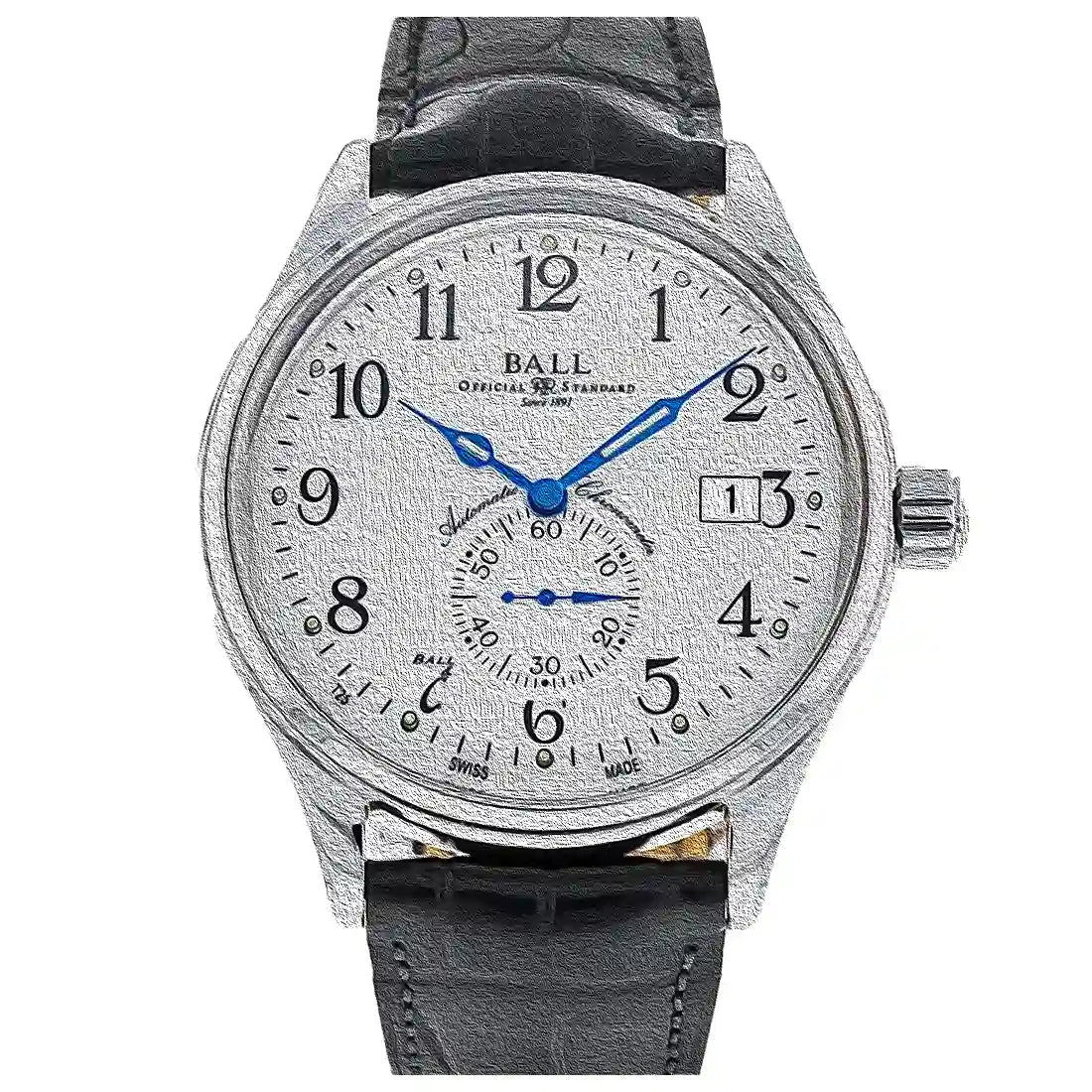 BALL Watch Trainmaster Automatic White 40mm