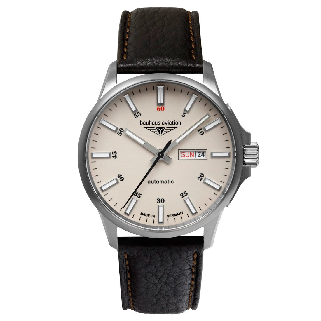 Bauhaus Aviation Titanium 2866 Automatic Beige 42mm