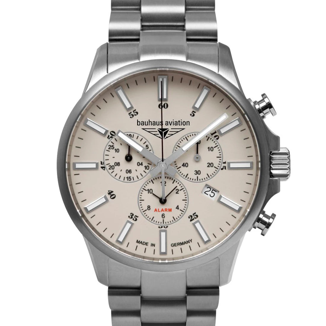 Bauhaus Aviation Titanium 2880M Quarz Beige